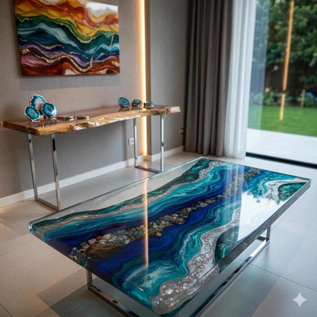 اپوکسی تزئینی و هنری